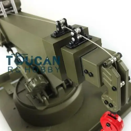 HG 1/12 масштаб подъемный кран для RC военный тягач 8*8 P802 Автомобиль DIY TH16381