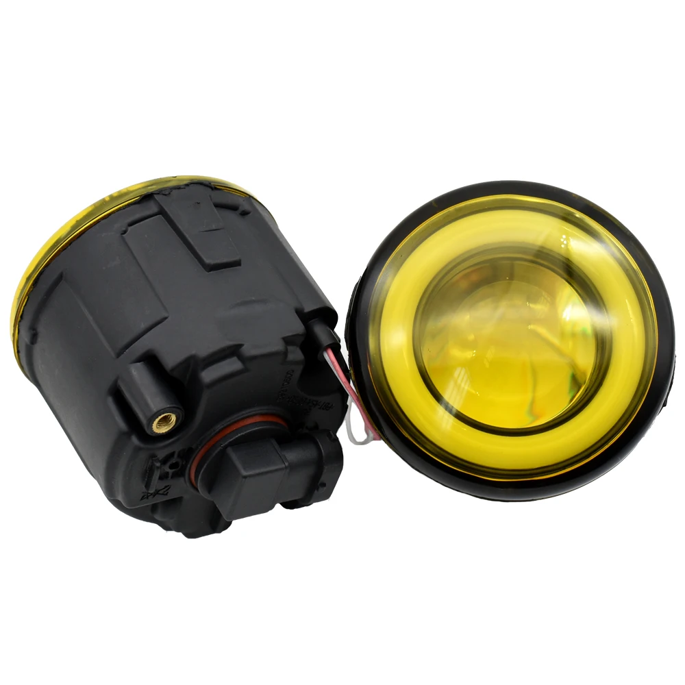 Beste 2 Stuks Voor Nissan Tiida SC11X Cube Quest 2006-2012 Led Fog Light Angel Eye Dagrijlicht H11 12V