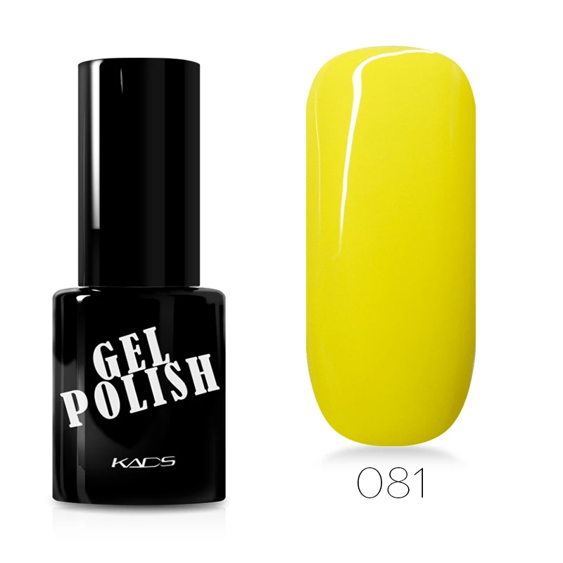KADS гельлак Новые УФ гель лак для ногтей 10 мл ногтей долговечный soak off гель лак для ногтей много цветов - Цвет: 81