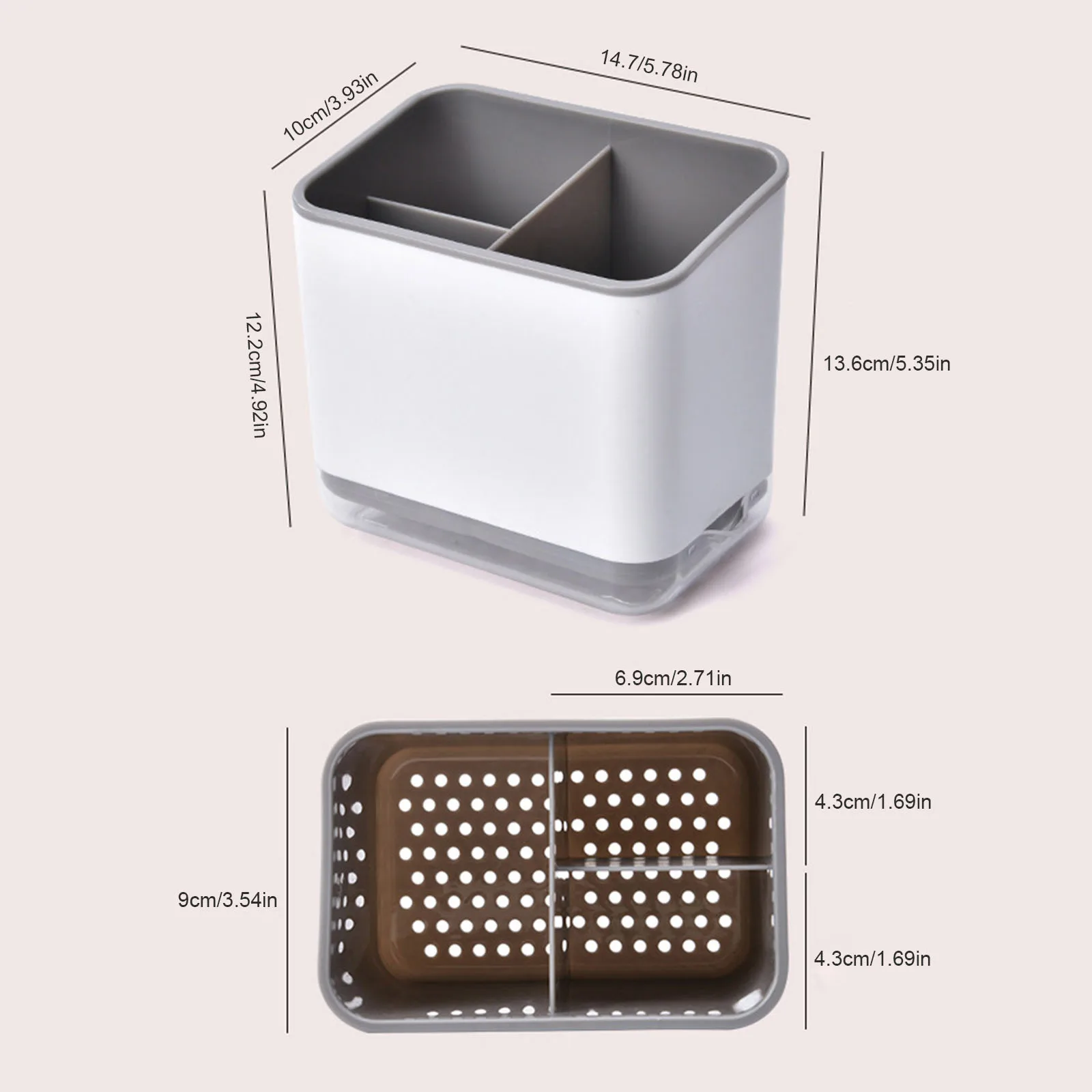 

Drain Chopstick Holder Household Products 1 pc Home Decoration Tableware Holder Multi-function Kitchen Sorting Box