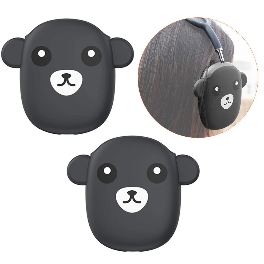 

Earphone Case Compatible With Apple Headphone Earpads Silicone Full Cover Hock Proof Lightweight Protective Case 1Pair