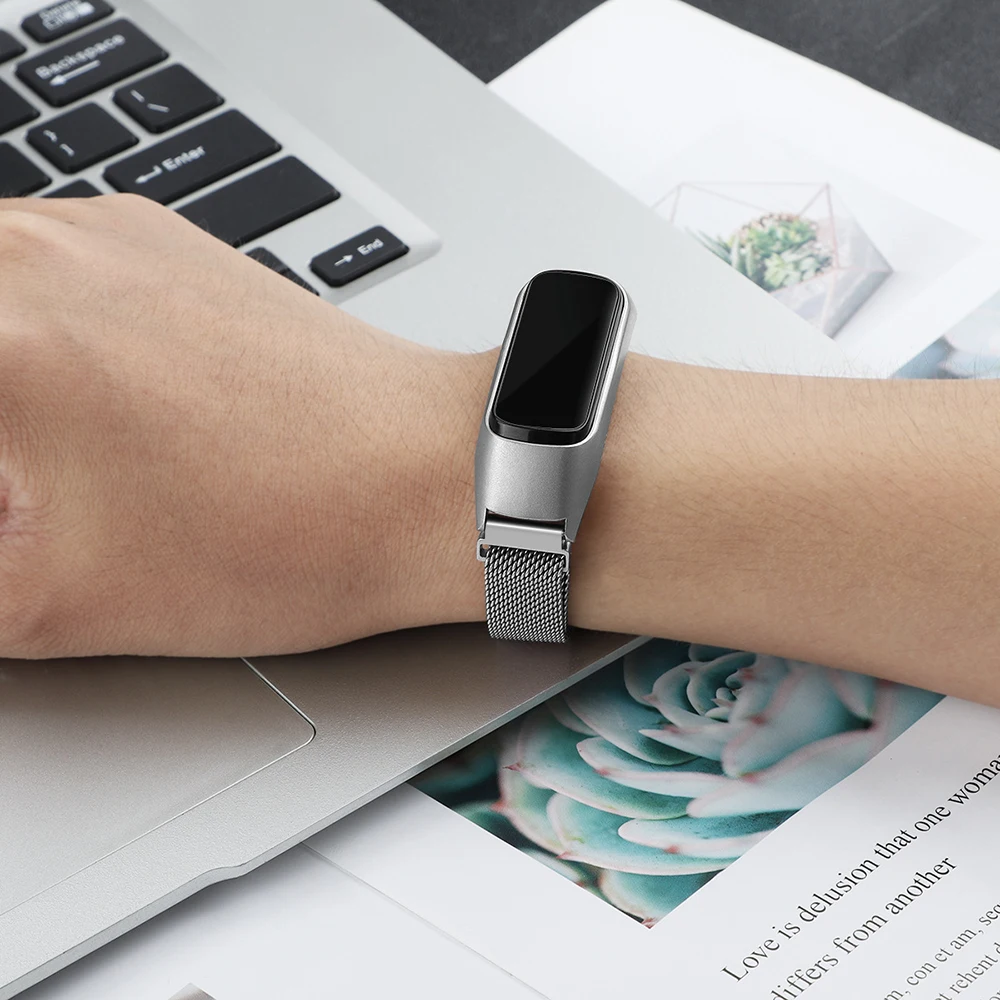 Прочный сменный ремешок для часов браслет на запястье из нержавеющей стали Xiaomi mi