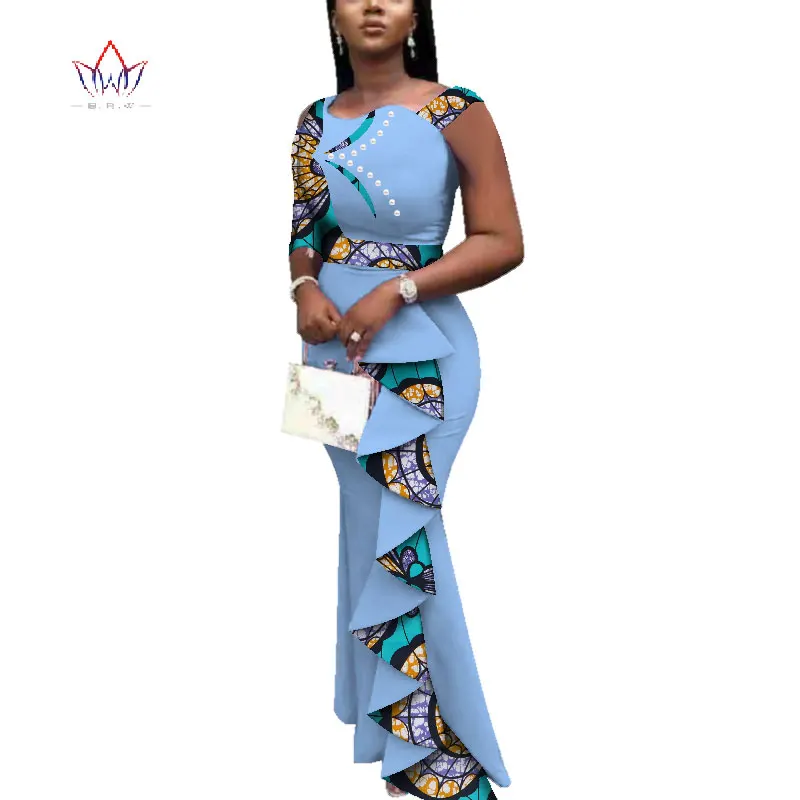 Летние африканские платья для женщин 2020 Дашики женское длинное платье до