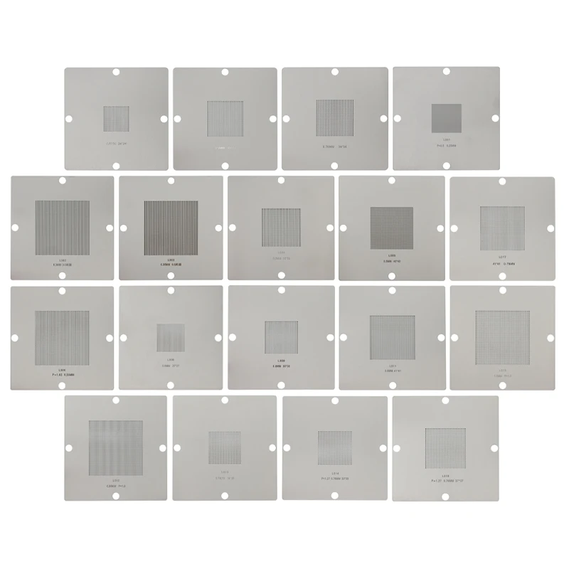 Шаблоны для пайки BGA 90*90 мм инструмент реболлинга трафарет чипа печатной платы |