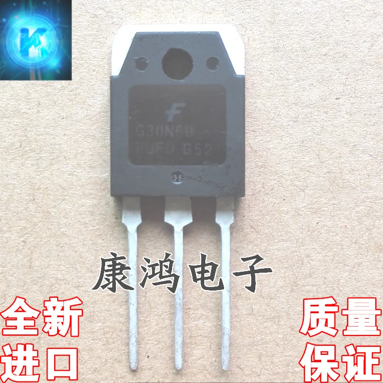 

Оригинал 2 шт./G30N60RUFD G30N60 TO-3P MOS 30A 600V