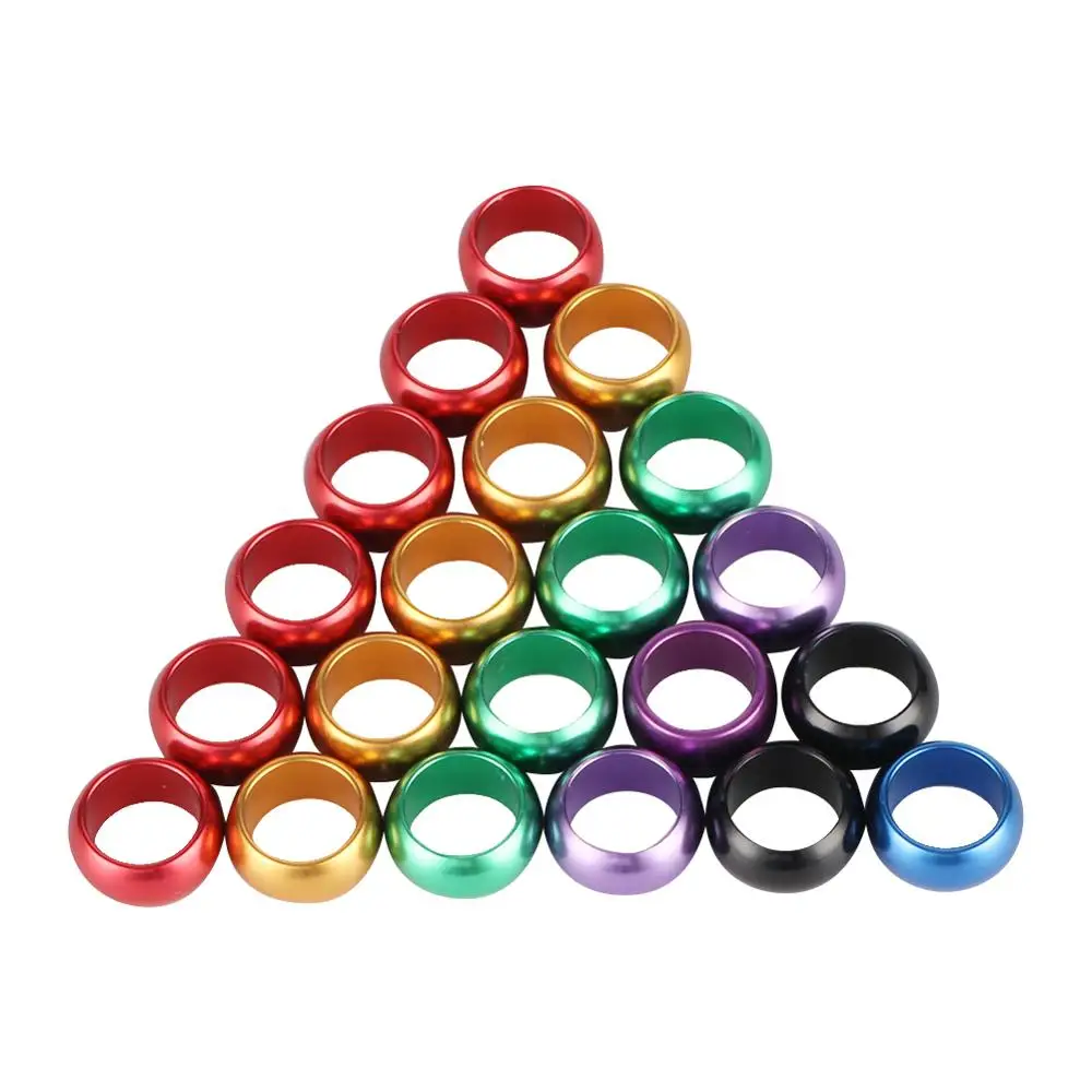 120 шт. Алюминиевые кольца для птиц кольцо ног внутренний диаметр 8 мм/10 мм голубей