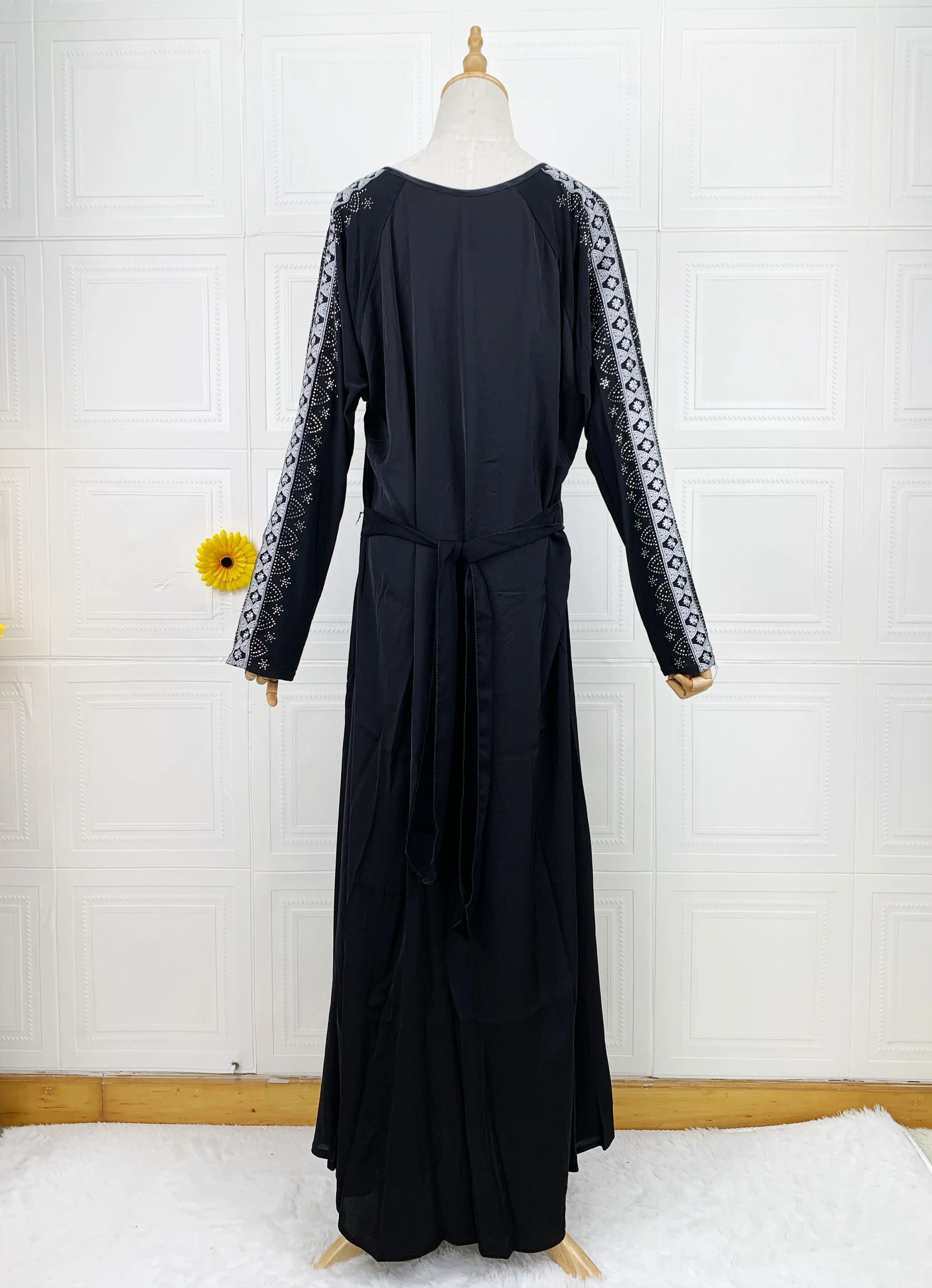 Новинка женское длинное платье Abaya высококачественные толстовки с капюшоном