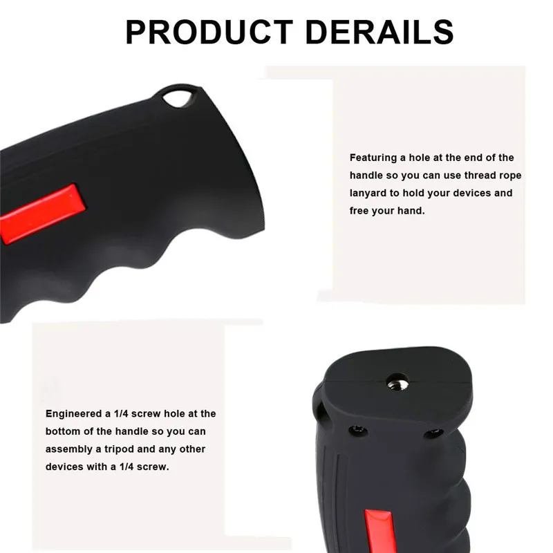 Новая ручная камера пистолет ручка универсальная держатель селфи палка для GoPro