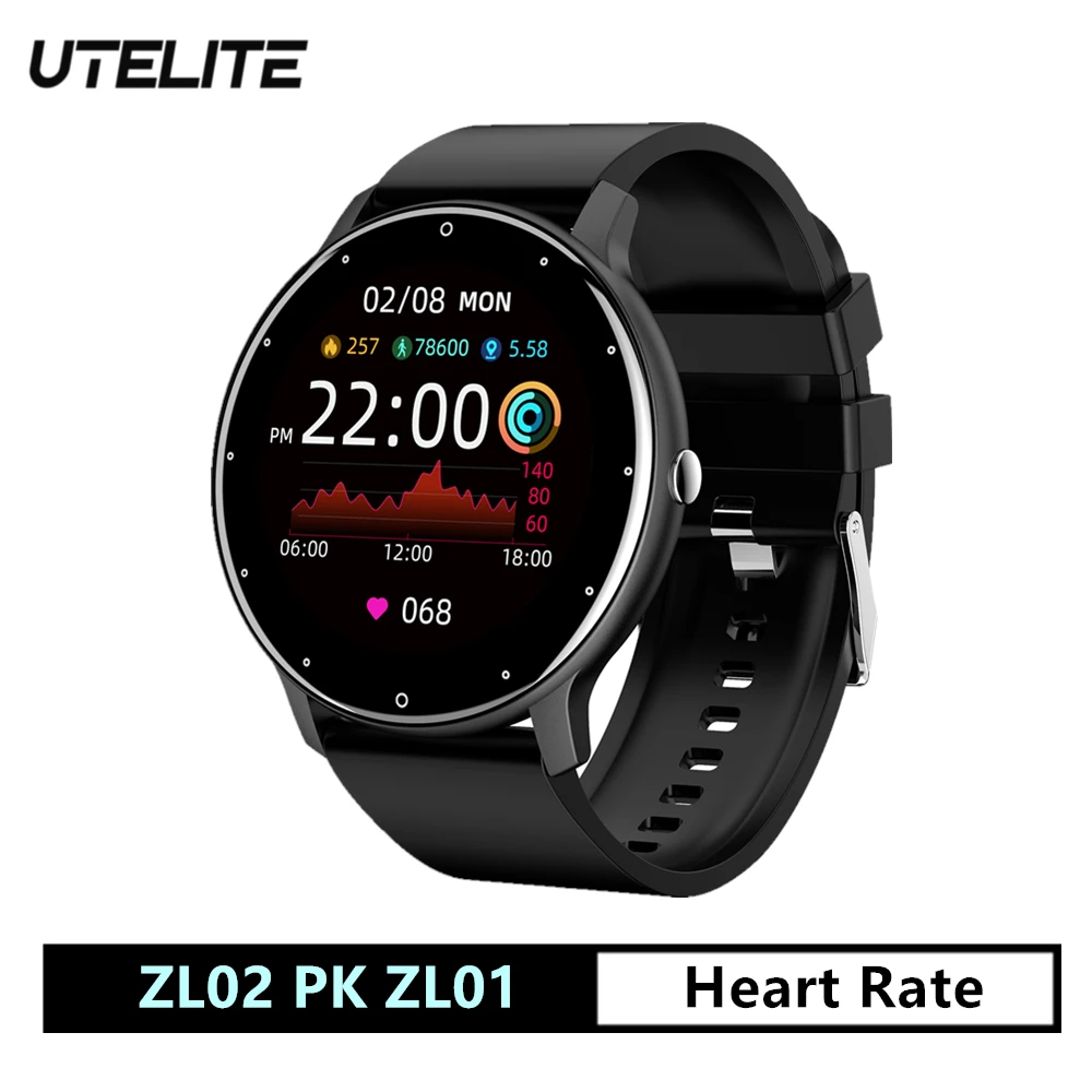 UTELITE 2021 ZL02 женские Смарт часы в режиме реального времени прогноз погоды монитор