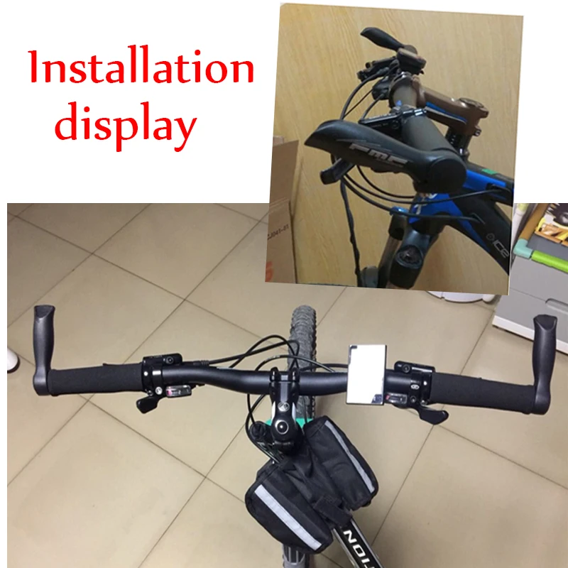 FMFXTR MTB ручка бар концы из углеродного алюминия маленький вспомогательный Руль