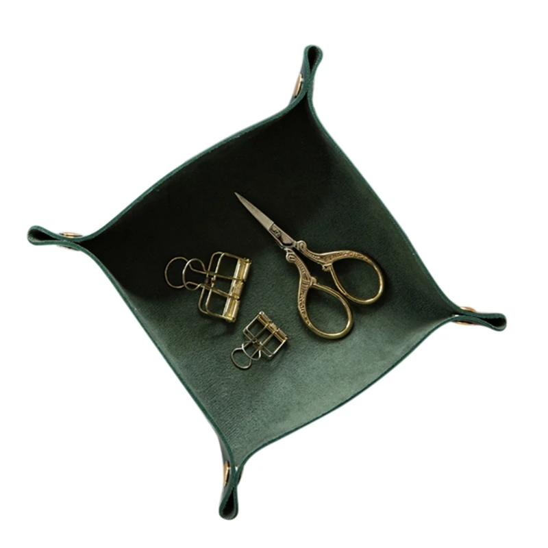 Квадратный поднос для хранения ювелирных изделий Настольная коробка мелочей