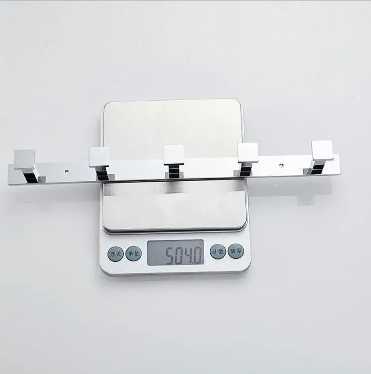 Крючок в ряд утолщенный крючок для одежды из твердой латуни фурнитура ванной