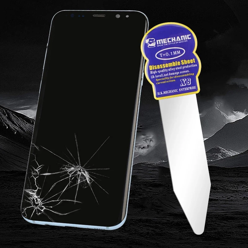 Механик X8 высокая прочность Профессиональный Демонтаж Изогнутый Экран сплав