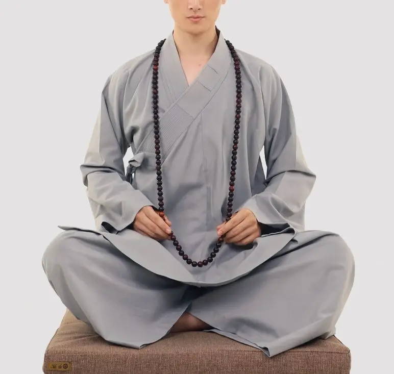 Высококачественные хлопковые и льняные весенне-Осенние костюмы шаолин монах