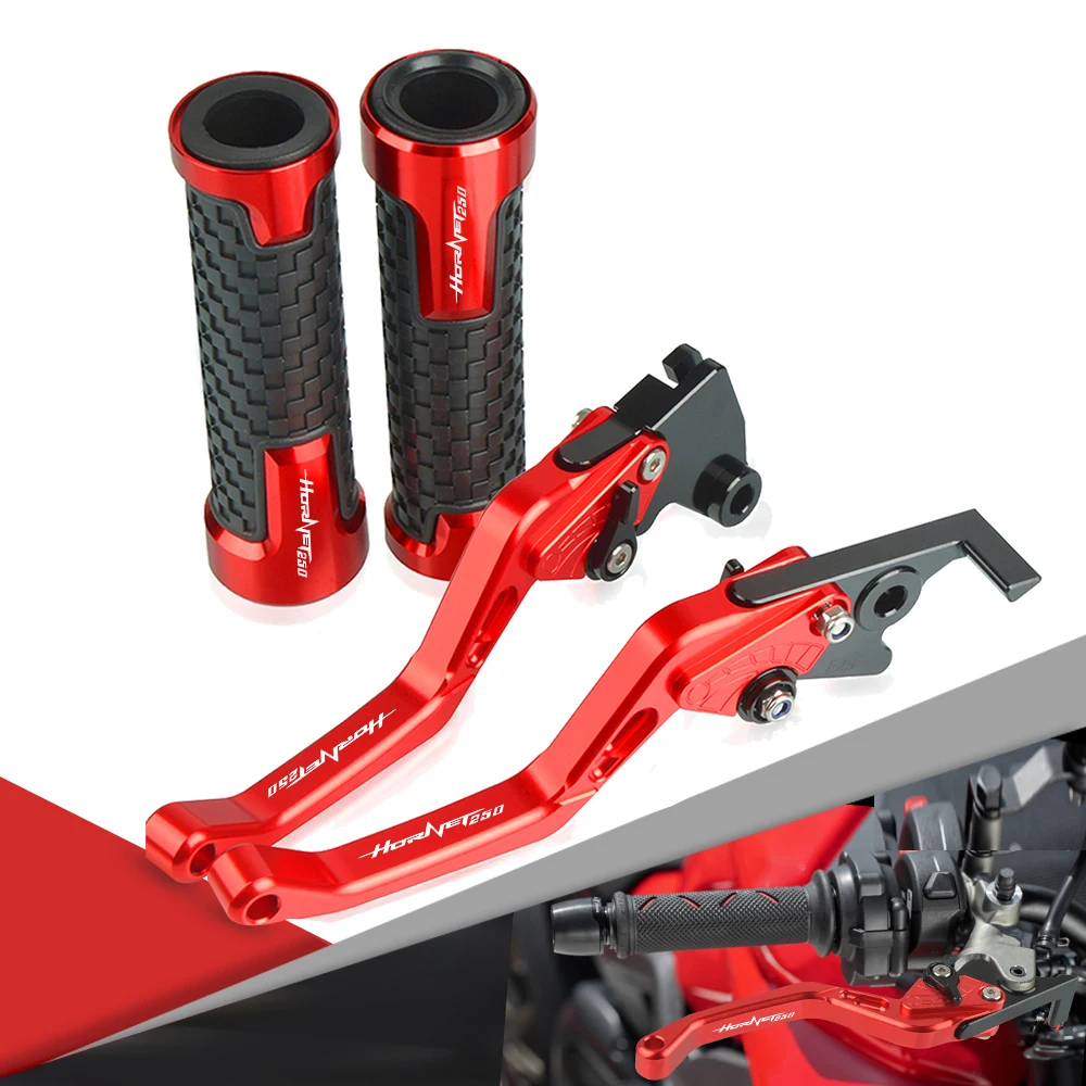 

Рычаг тормоза сцепления CNC для HONDA hoRnet250 2001 hoRnet 250, аксессуары для мотоциклов, алюминиевый выдвижной Регулируемый складной рычаг
