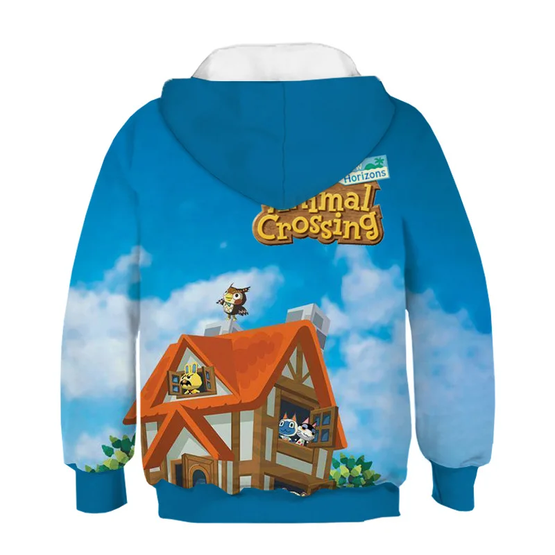 

3D baby boy autumn clothes Animal Crossing hoodies Super lightning Boy teens Long sleeve Cartoon coat Pullover Sweatshirt Tops
