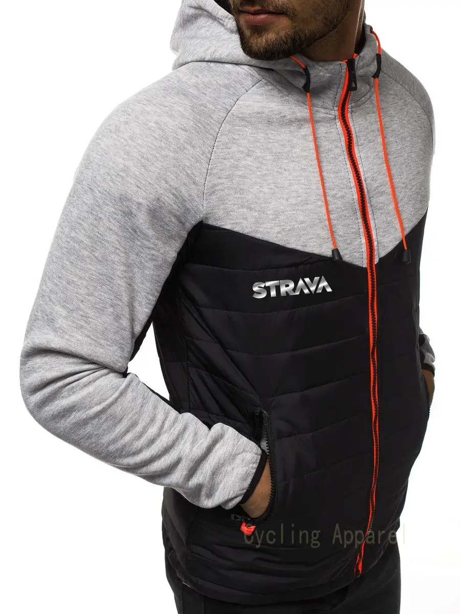 

Breathable Men's Cycling Jacket Strava Men's Windbreaker Outdoor Sport Jacket Men Bicycle Clothing Motocross Jacket Mtb Clothes