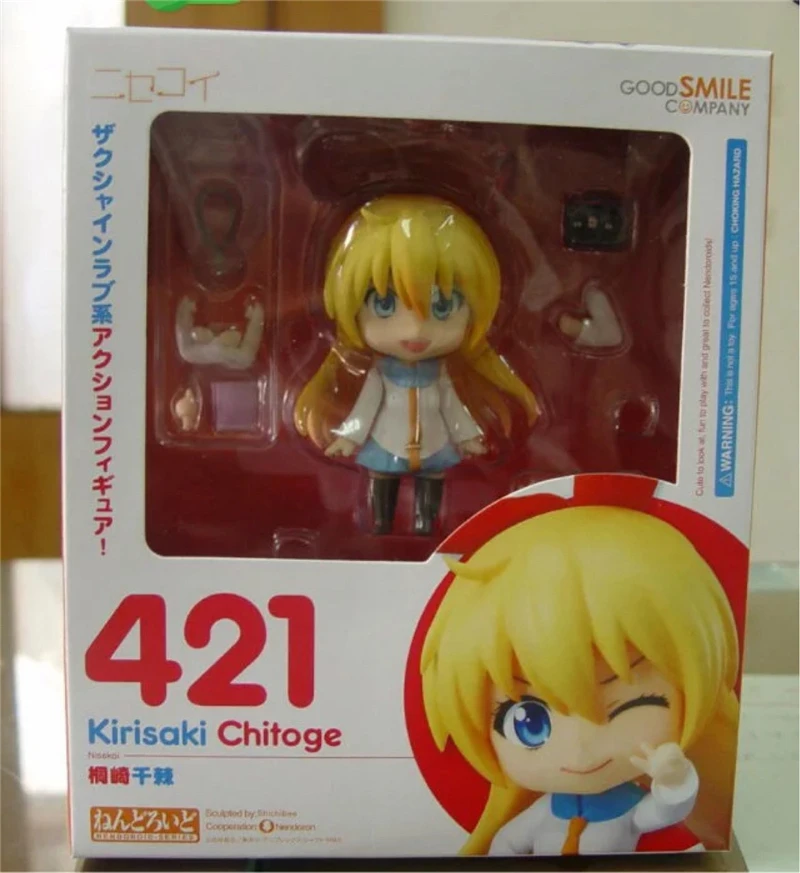 

Cute Anime Nisekoi Kirisaki Chitoge 421 PVC Action Figure Collectible Model Toys Doll 10CM