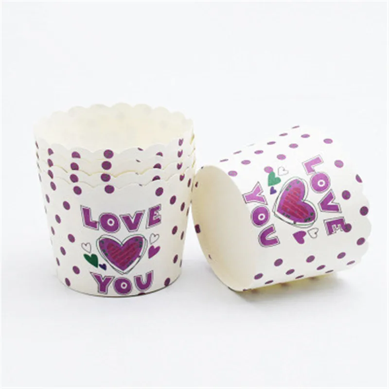 Cute Donuts Muffin Cupcake Paper Case Baking Liner Cup Wedding Caissettes Dessert Wrapper Cake Tool | Дом и сад