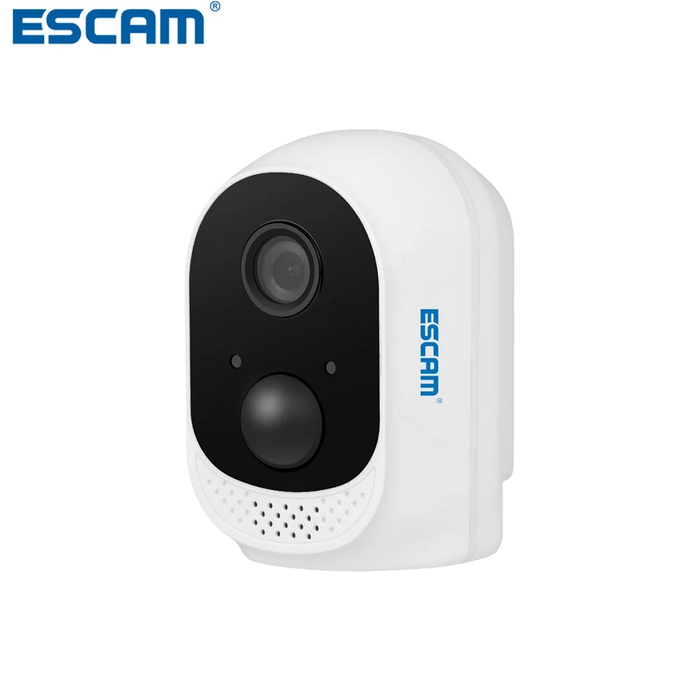 ESCAM QF230 HD 1080P 2MP ip камера безопасности P2P с аккумулятором 10400 мАч wifi инфракрасный