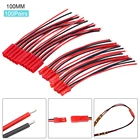 2 контакта 102050100 пар разъем штекер гнездо штекер 22 AWG провод для RC батареи вертолета DIY светодиодные огни украшение
