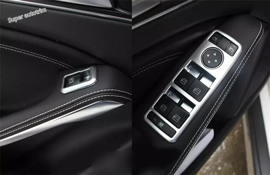 Lapetus дверь подлокотник окно стекло Лифт кнопка панель накладка для Mercedes Benz A / B C E