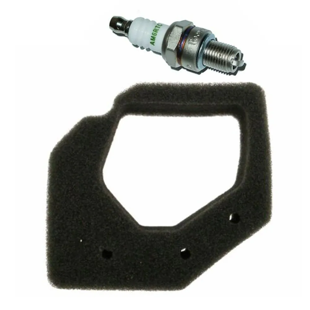 

Spark Plug + Air Filter For Honda GX25 Strimmer Service Kits Replacement Foam Air Filter Spark Plug CMR6H