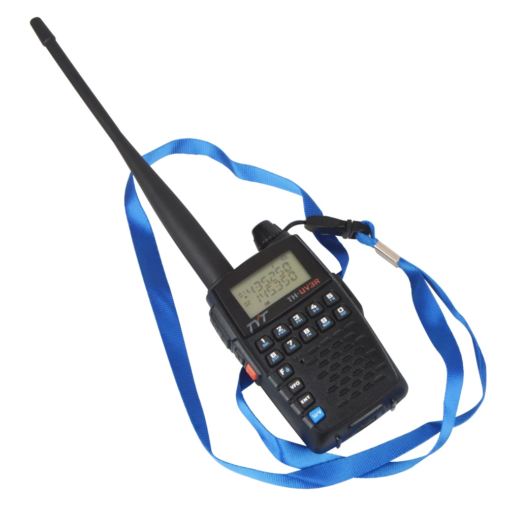 

TYT Talkies Walkies TH-UV3R Black VHF/UHF 2W 128CH Dual Band Mini Compact FM Ham Portable Voice Scrambler VOX Two Way Radio