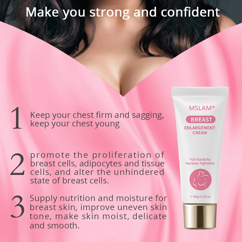 Крем для увеличения груди 60 г улучшение Женский гормон подтяжка укрепляющий