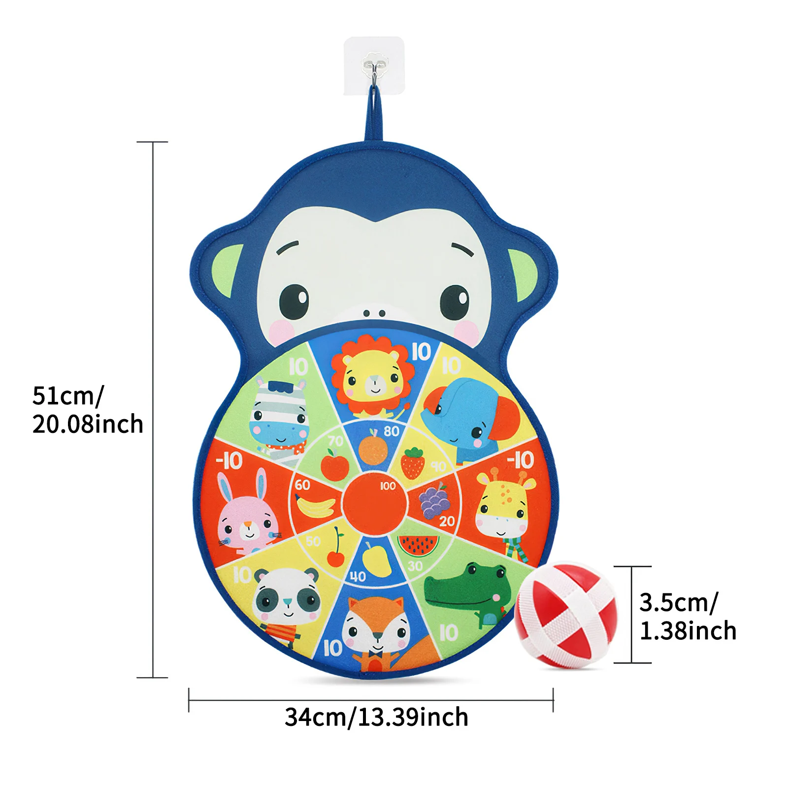 

Funny Party Darts Games Throwing Fabric Ball Game Sport Double Target Dart Dartboard Toys For Children Safe Dart Board Games Set