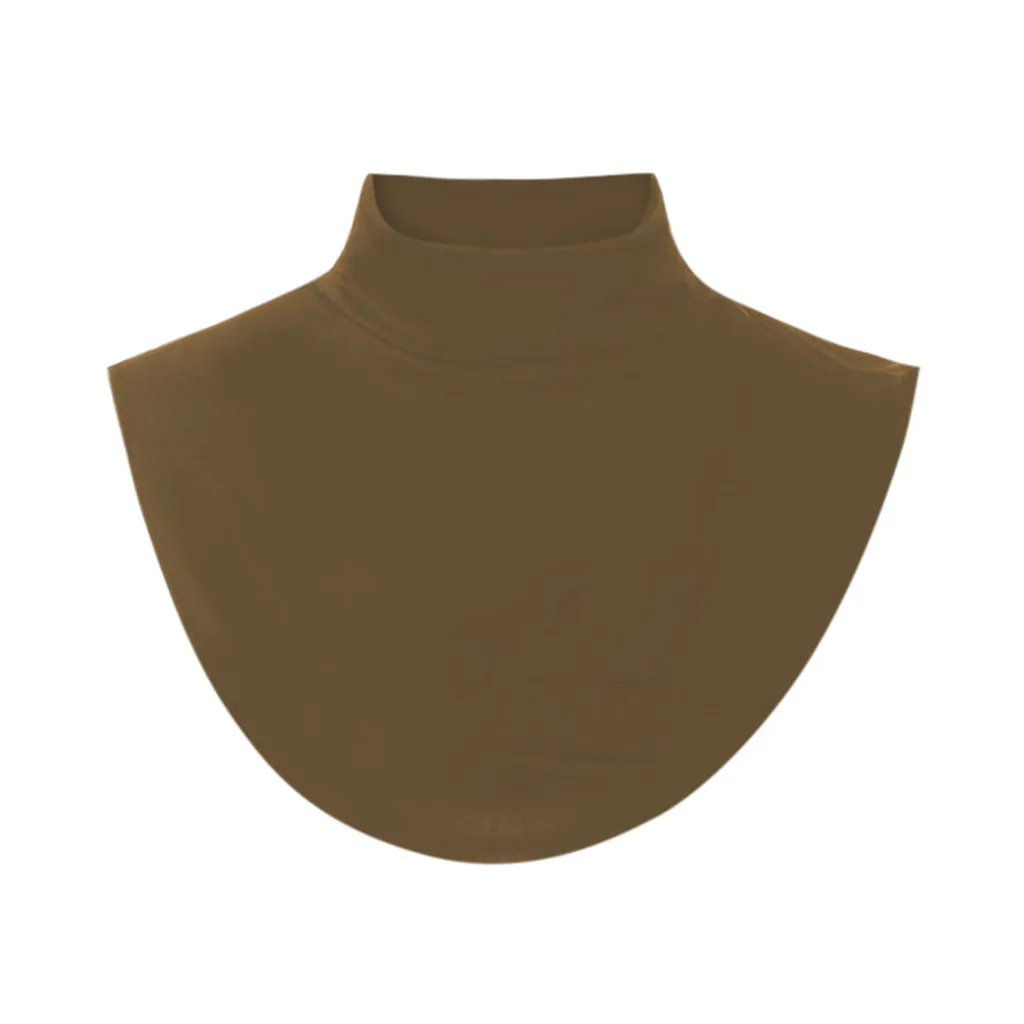 Женская и взрослая рубашка со съемным отворотом женская мусульманская водолазка