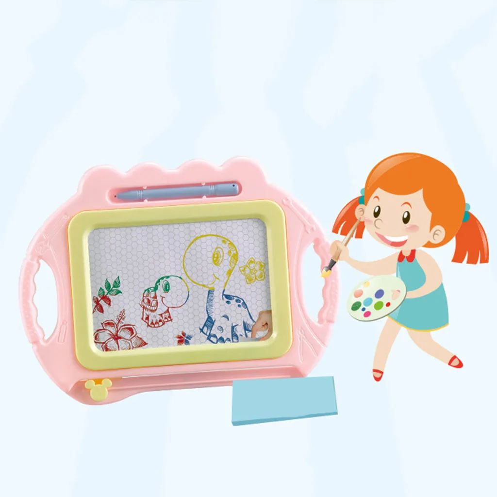 Доска для рисования магнитная доска граффити детей стираемая красочная книга