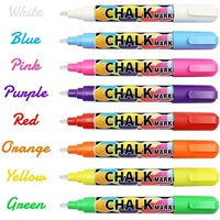 8pcs chalk markers erasable chalkboard marker pens for first day of school board signs premium liquid chalk markers neon pen 6mm
