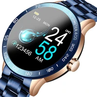 lige 2020 new smart watch men led screen heart rate monitor blood pressure fitness tracker sport watch waterproof smartwatchbox