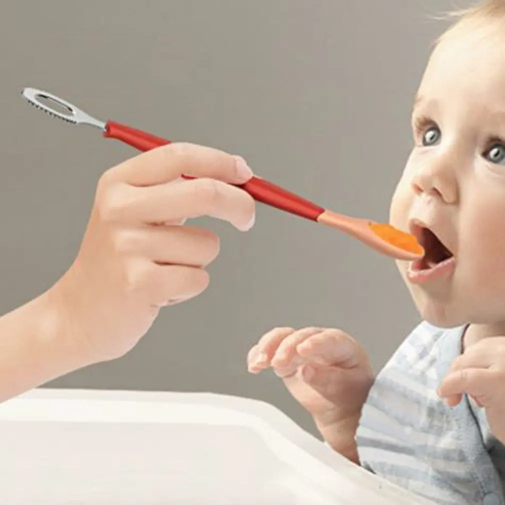 

Child Gadgets Tableware Cutlery Cartoon Infant Food Feeding Spoon Children Utensil Stainless Steel Toddler Dinnerware