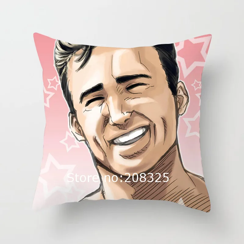 Наволочка для диванной подушки с изображением Билли херрингтона гачимучи