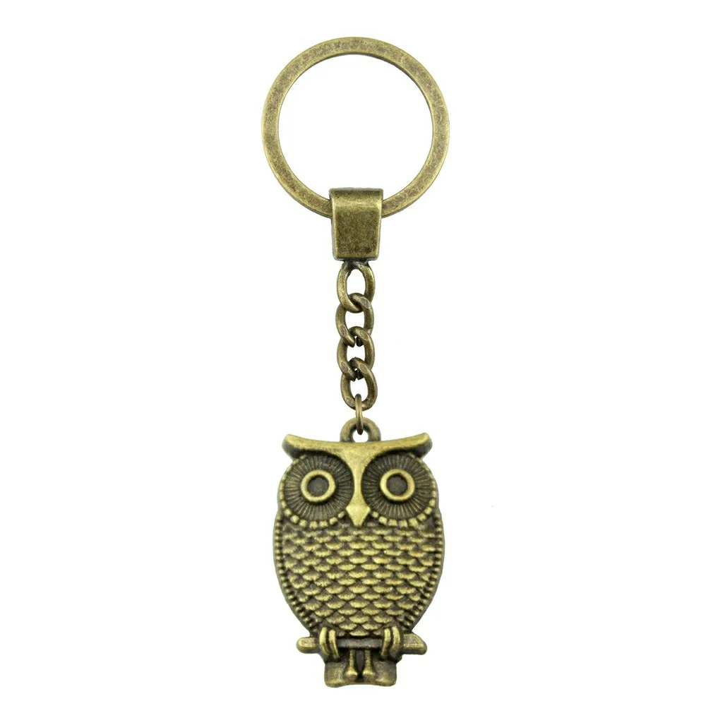 Сова брелок подарки для мужчин дропшиппинг товары 2019 модные украшения|Брелоки| |