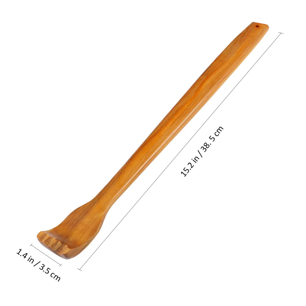 

Artibetter Wooden Back Scratcher Stick Handheld Body Scratching Backscratcher Massager Back Scraper for Home