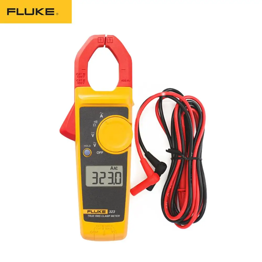 Токоизмерительные клещи Fluke 323 True RMS тестер переменного тока и напряжения