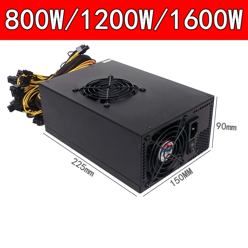 Новый оригинальный блок питания для многоканальной видеокарты с 6 картами малой