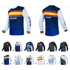 Футболка с надписью сборной 2021, Джерси для езды на велосипеде, горном велосипеде, кросс, Джерси для езды на велосипеде