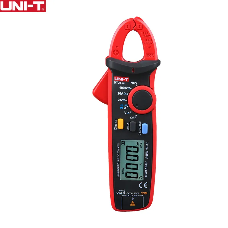 Цифровой токоизмерительный прибор UNI T UT210E UT210D UT210A UT210B UT210C True RMS миниатюрное