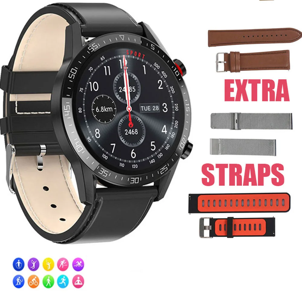 Новые смарт часы спортивные BTcall SmartWatch ECG + PPG HRV отчет сердечного ритма тест