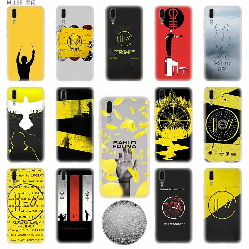 Чехол для телефона из ТПУ Twenty One Pilots мягкие чехлы Huawei P40 P30 P20 Pro P10 P9 Lite p30lite p40lite P samrt Z
