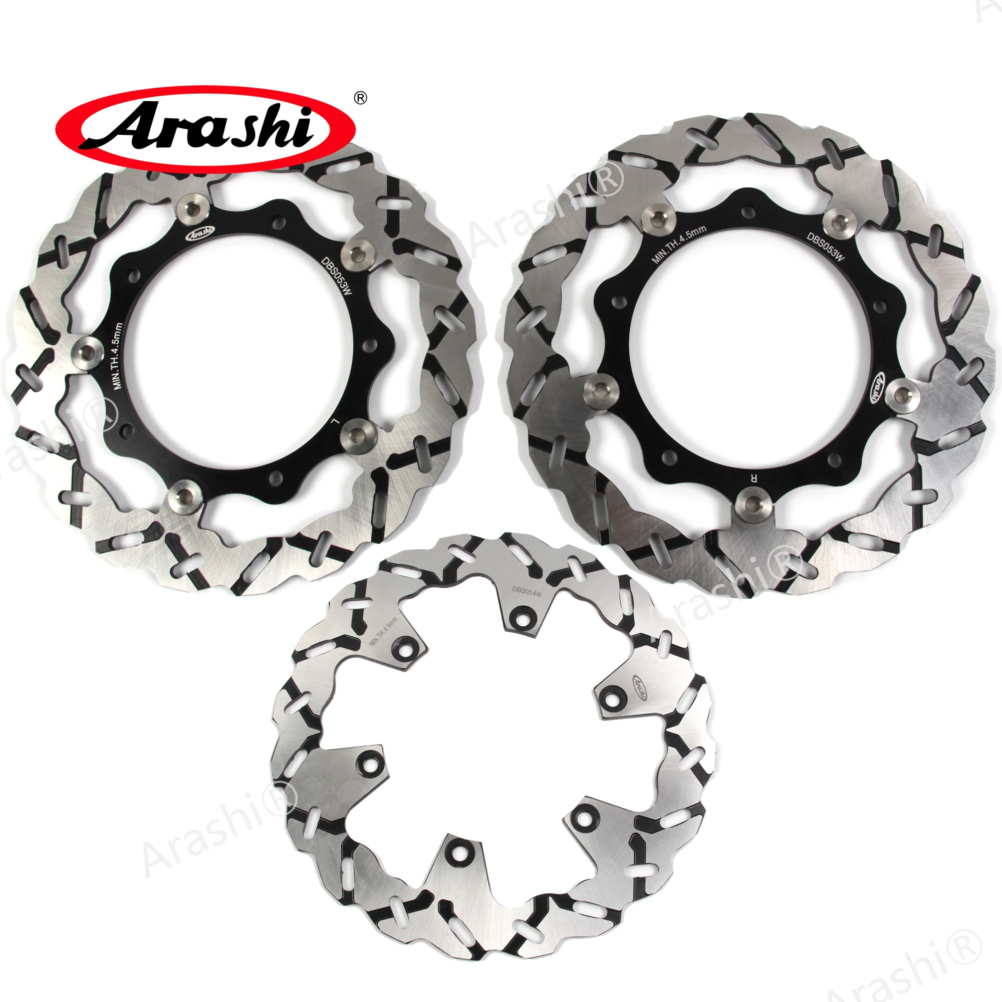 

Arashi Tmax 500 CNC Full Floating Front Rear Brake Disc Rotors For YAMAHA XP T-MAX 500 2004 2005 2006 2007 TMAX500 2004-2007