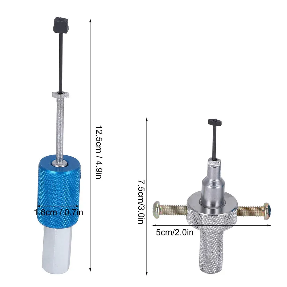 

2PCS Disc Detainer Locksmith Tools Reusable Padlock Kit Springless Blade Padlock kit Locksmith Repairing Tools Lock Pick Set