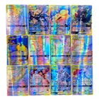Карты покемона V GX MEGA TAG, 50-300 шт., французская версия, Боевая карта команды MEGA