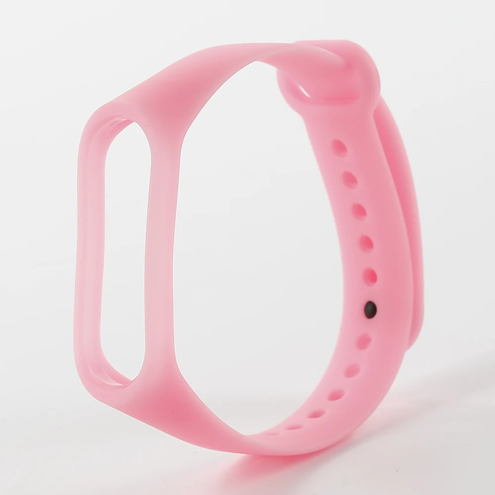 Luminous powder Ремешок на запястье для mi Band 3, сменный спортивный силиконовый ремешок для наручных часов, ремешок для браслета, аксессуары, смарт-ремешок для Xiaomi mi, 3 ремешка - Цвет: Luminous powder