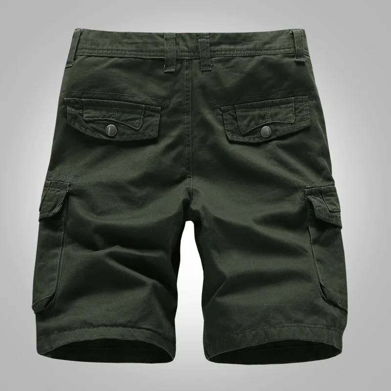 

Casual Pants Sports Summer MEN'S Shorts Bib Overall Multi-Pocket Beach Shorts Cotton Loose-Fit Popular Brand MEN'S Trousers