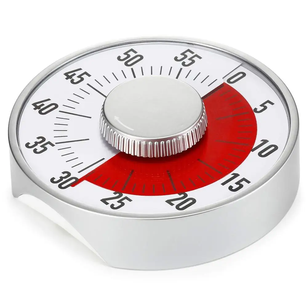 Большой учебный визуальный таймер магнит Средний 60 минут тихая работа аутизм